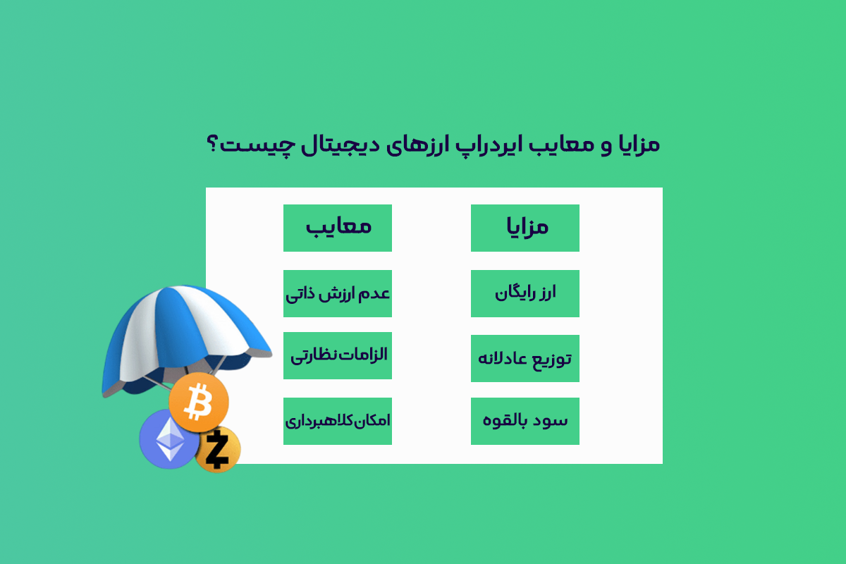 مزایا و معایب ایردراپ چیست